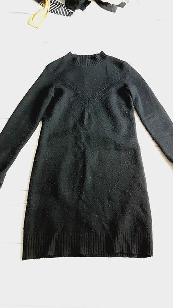 Vêtement femme robe pull noire Pimkie Taille XS