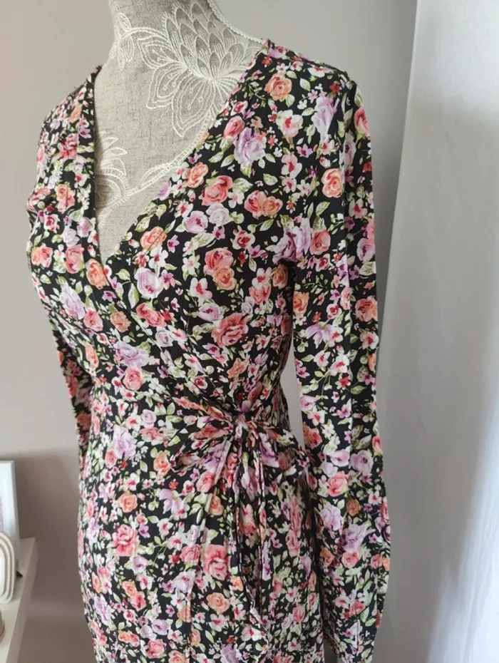 Robe longue fleurie - photo numéro 3