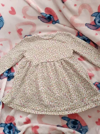 Robe motif fleur gemo taille 12 mois
