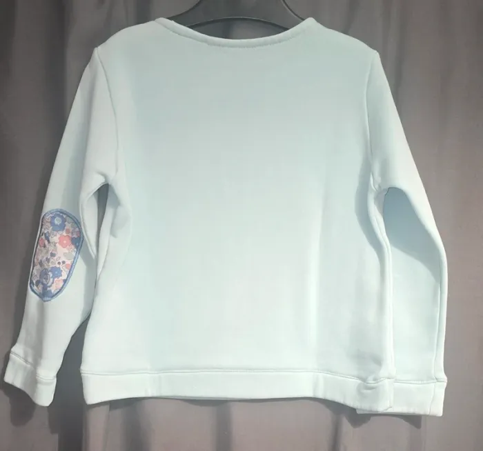 Sweat en liberty, Retrochic boutique, 5/6 ans - photo numéro 2