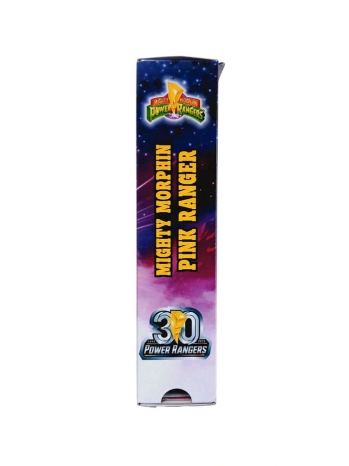 Figurine Power Rangers Pink Ranger Mighty Morphin 30th anniversary VHS box - photo numéro 3