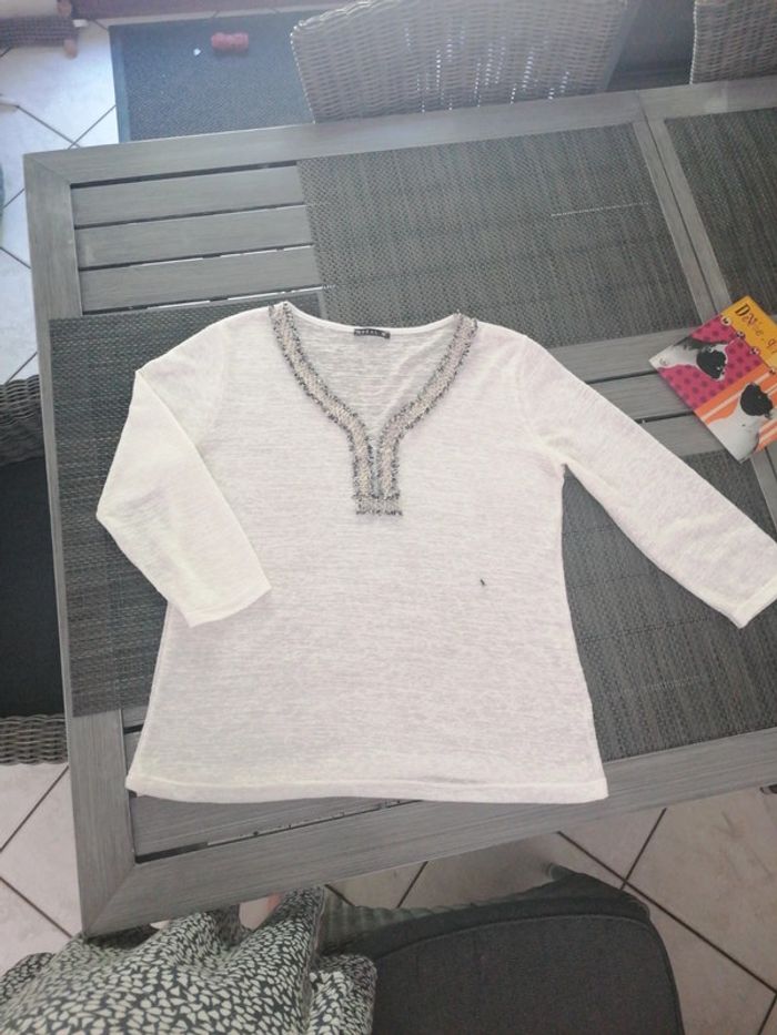 Petit pull fin femme Patrice Bréal taille 42 Tbe