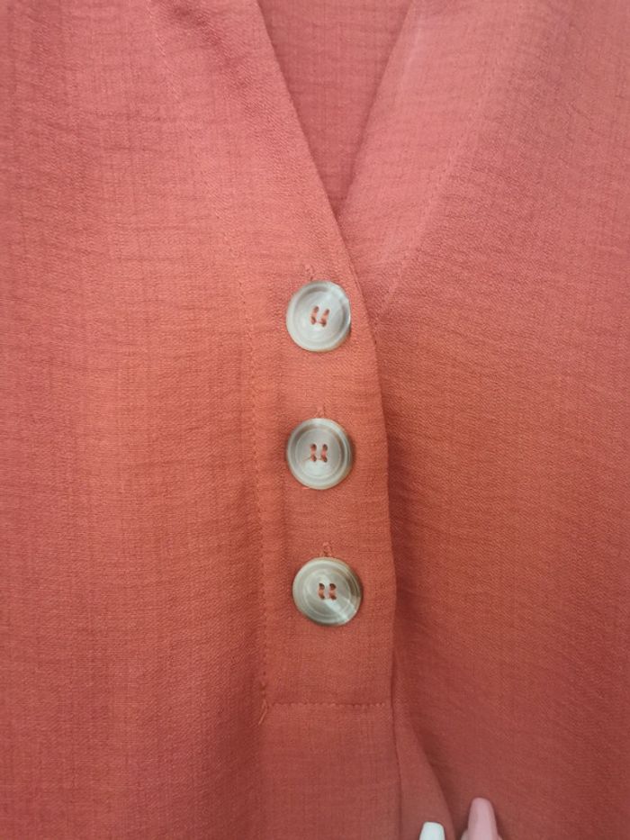 Blouse ample rouille - photo numéro 3