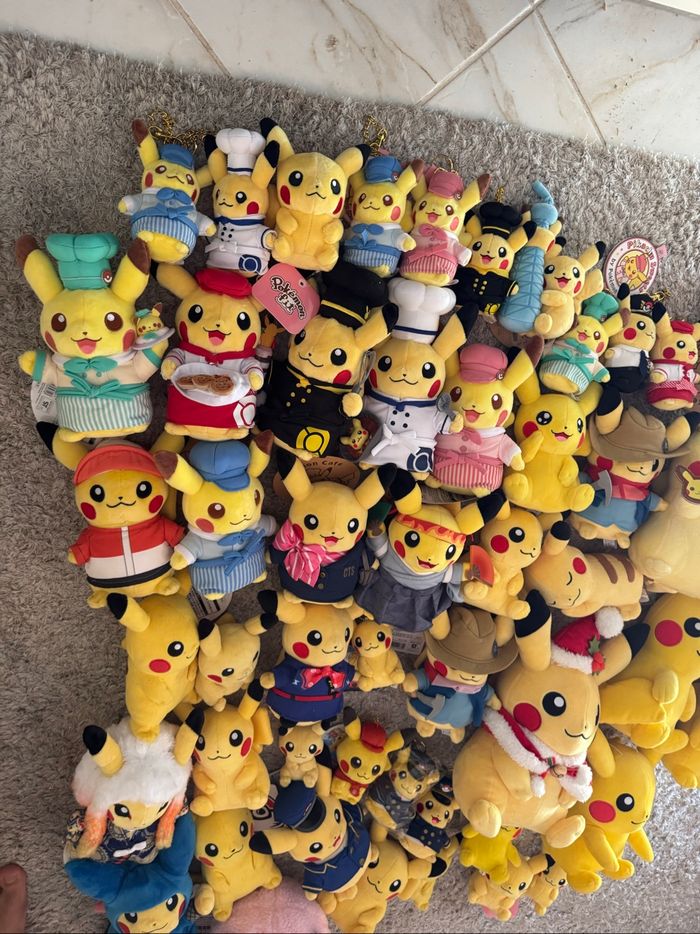 Peluche Pikachu rare Officiel Japon - photo numéro 4