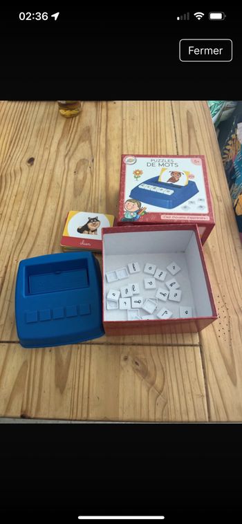 Jeux de puzzle de mot