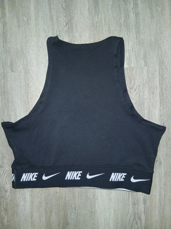 crop top noir nike taille 40 - photo numéro 4