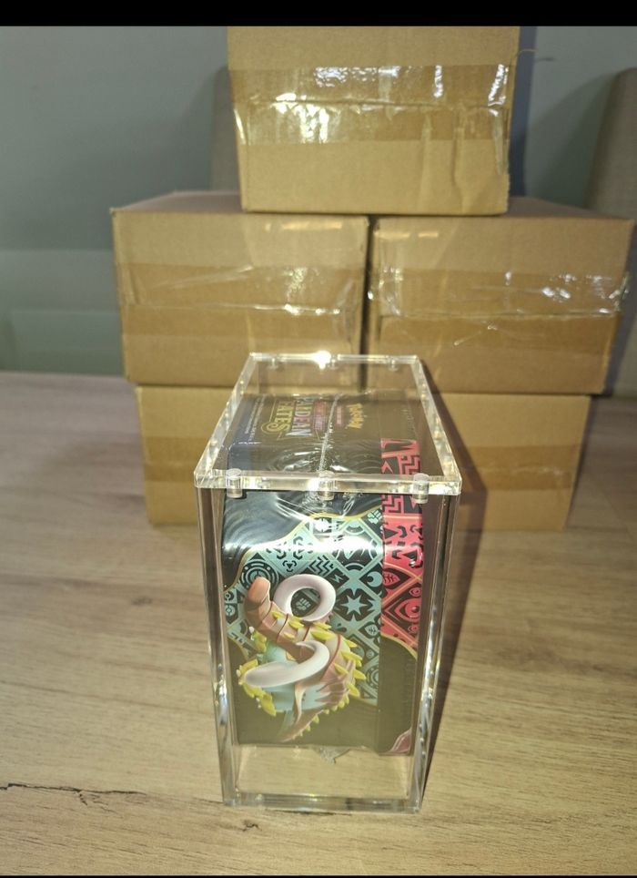 Lot de 4 acryliques pour pokebox Pokémon aimantée épaisse 8mm anti uv - photo numéro 3