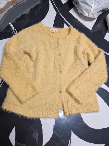 Gilet chaud moutarde taille 6 ans dpam