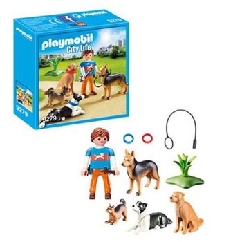 Playmobil City Life- Entraineur et Chiens N° 9279 - 12 pièces