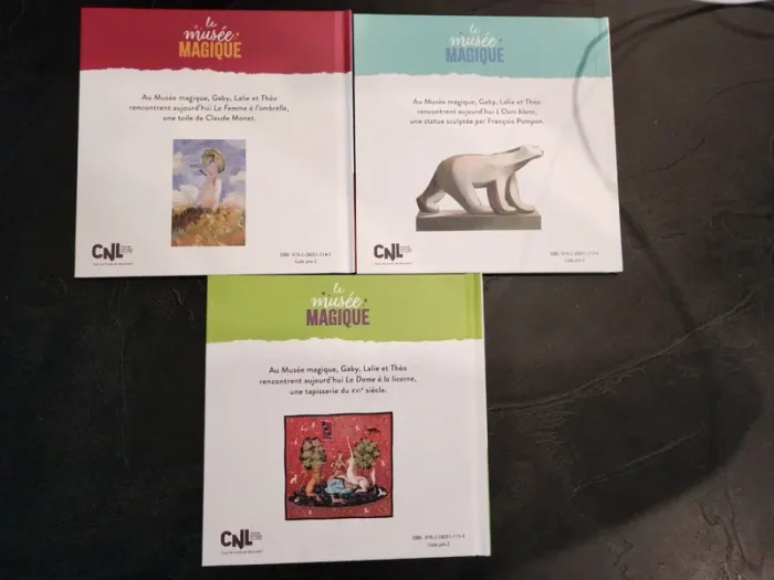 Lot 3 Livres le musée magique - photo numéro 2
