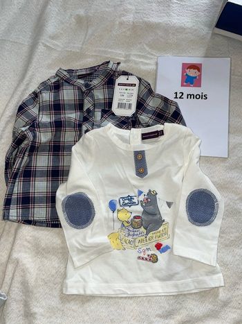 Lot sergent major 12 mois neuf