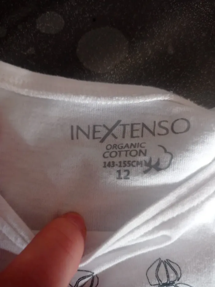 T-shirt manches longue blanc avec motifs - photo numéro 2