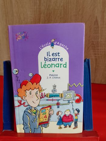 Il est bizarre Léonard, L'école d'Agathe, Tome 4.