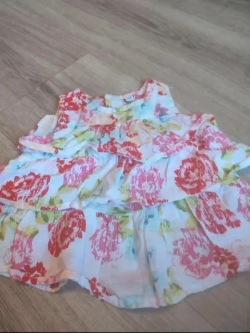 Débardeur fleuri 3 mois