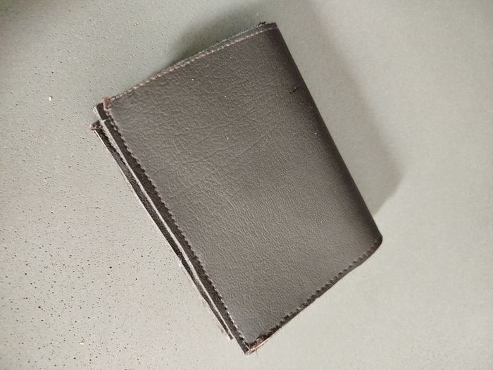 Porte monnaie porte carte marron - photo numéro 2