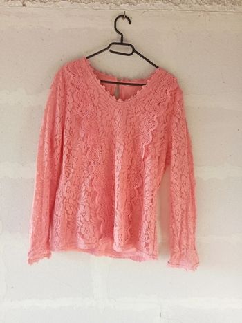 Blouse dentelle femme xl