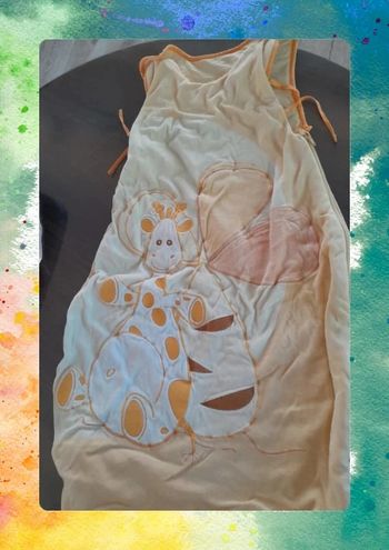 Jolie gigoteuse évolutive – Motif girafe 🦒