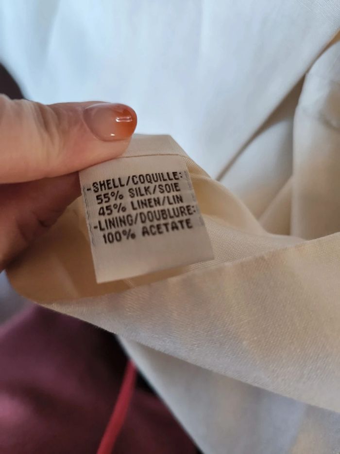 Veste soie/lin ventilo 40 - photo numéro 6
