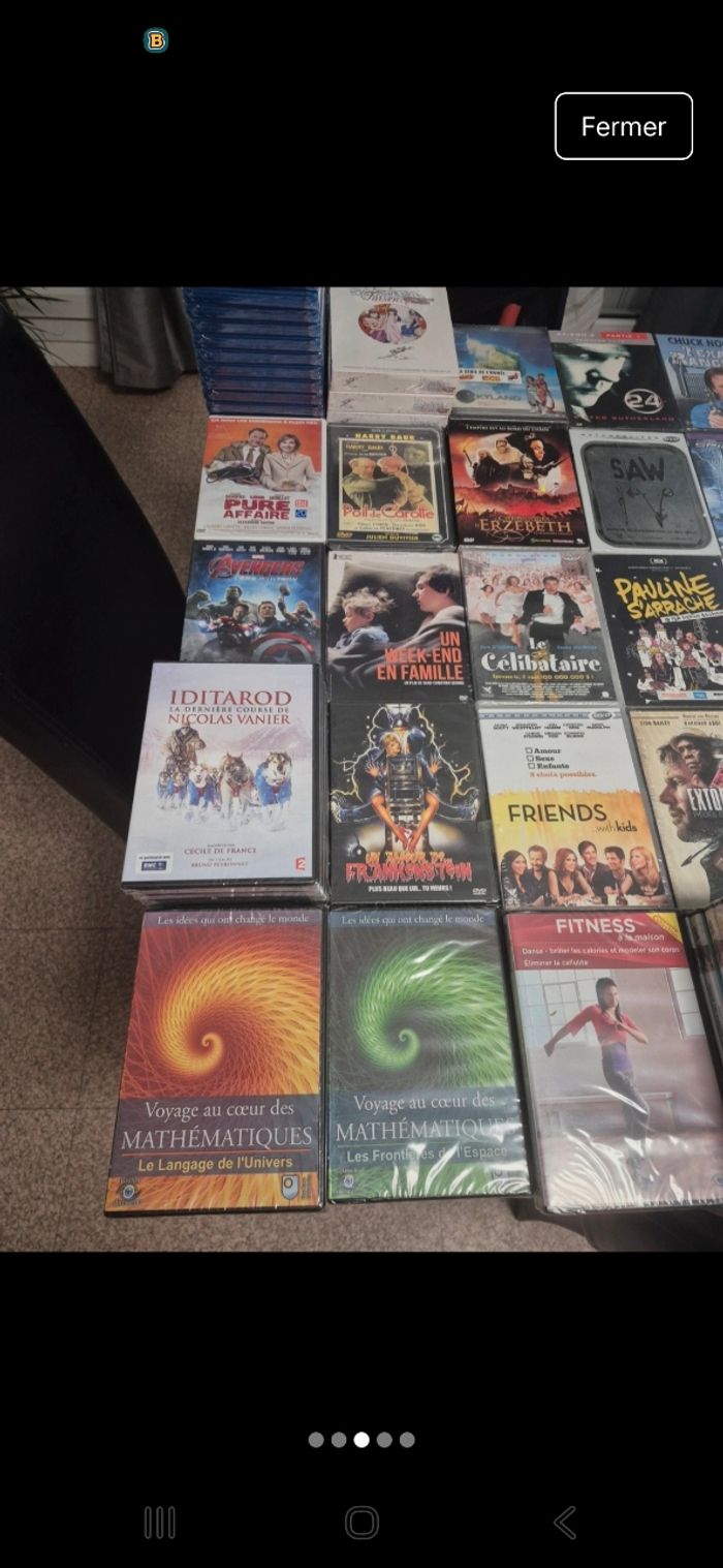 Lot de DVD blu ray + de 50 💿 - photo numéro 3