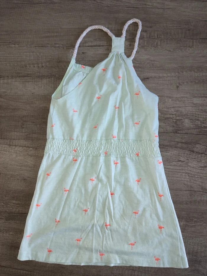 Robe 8 ans lulu castagnette vert clair - photo numéro 2