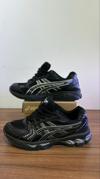 Asics Kayano 14 Black Pure Silver