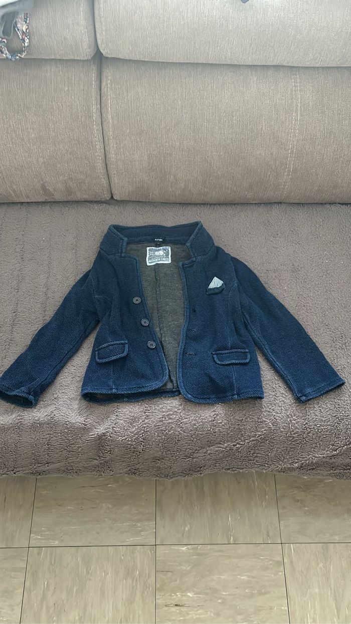 Veste Kiabi bleu