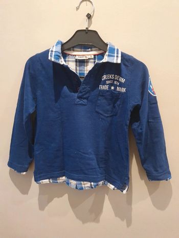 Polo manches longues creeks 4 ans