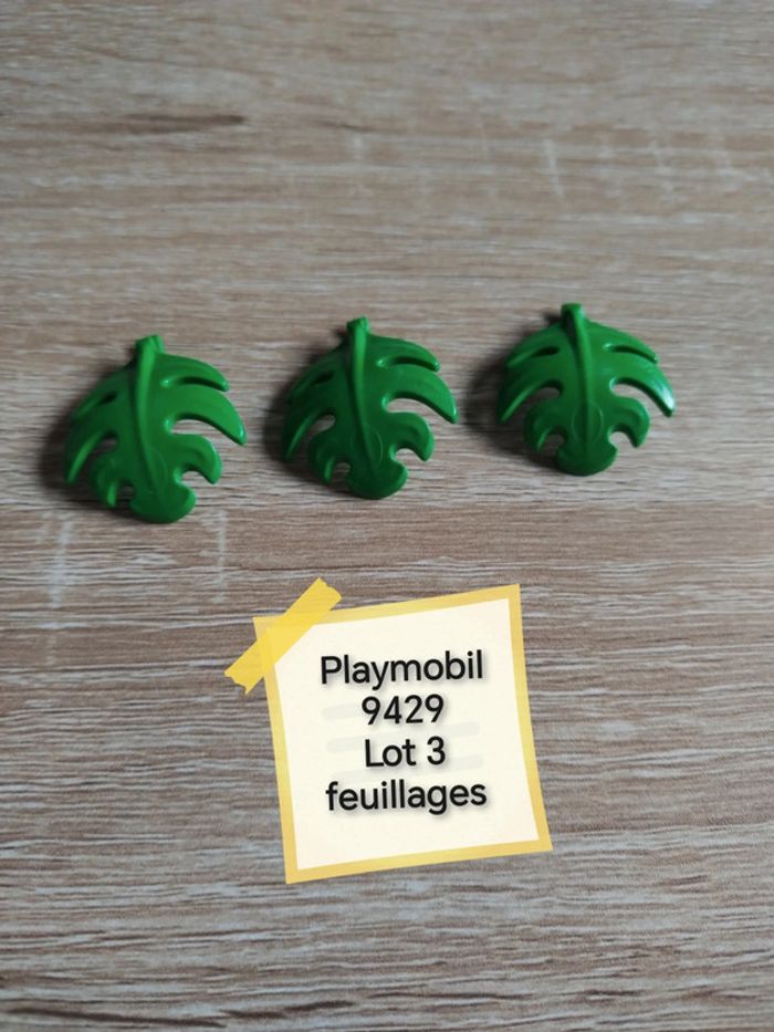 Playmobil 9429 lot 3 feuillages