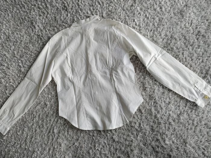 Chemisier blanc manches longues 14 ans Donald Family collection Floriane - photo numéro 2