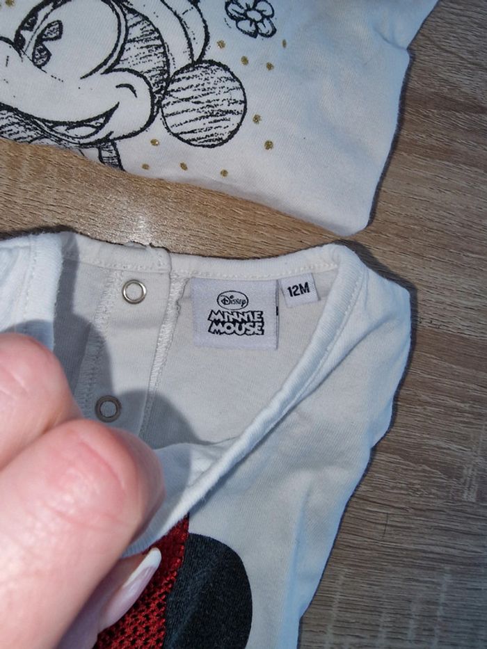 Lot 3 tshirt manches longues 12 mois - photo numéro 4