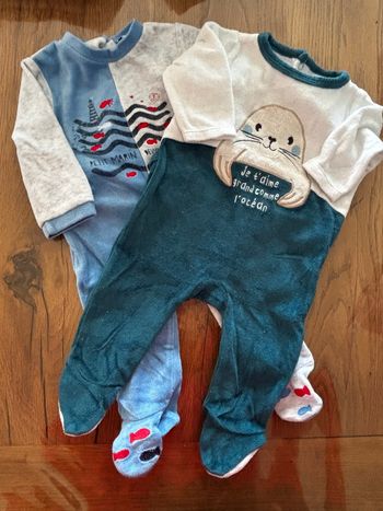 Lot pyjamas garçon 3mois 