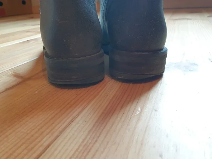 Bottines montantes gris métallisé argenté Republyka pointure 39 - photo numéro 4