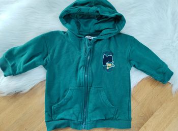 Sweat zippé 12 mois
