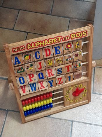 Mon alphabet en bois