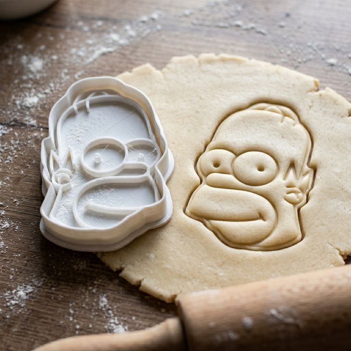 Emporte-pièce Homer Simpson - Découpoir Biscuits, Sablés et Pâte à Sucre