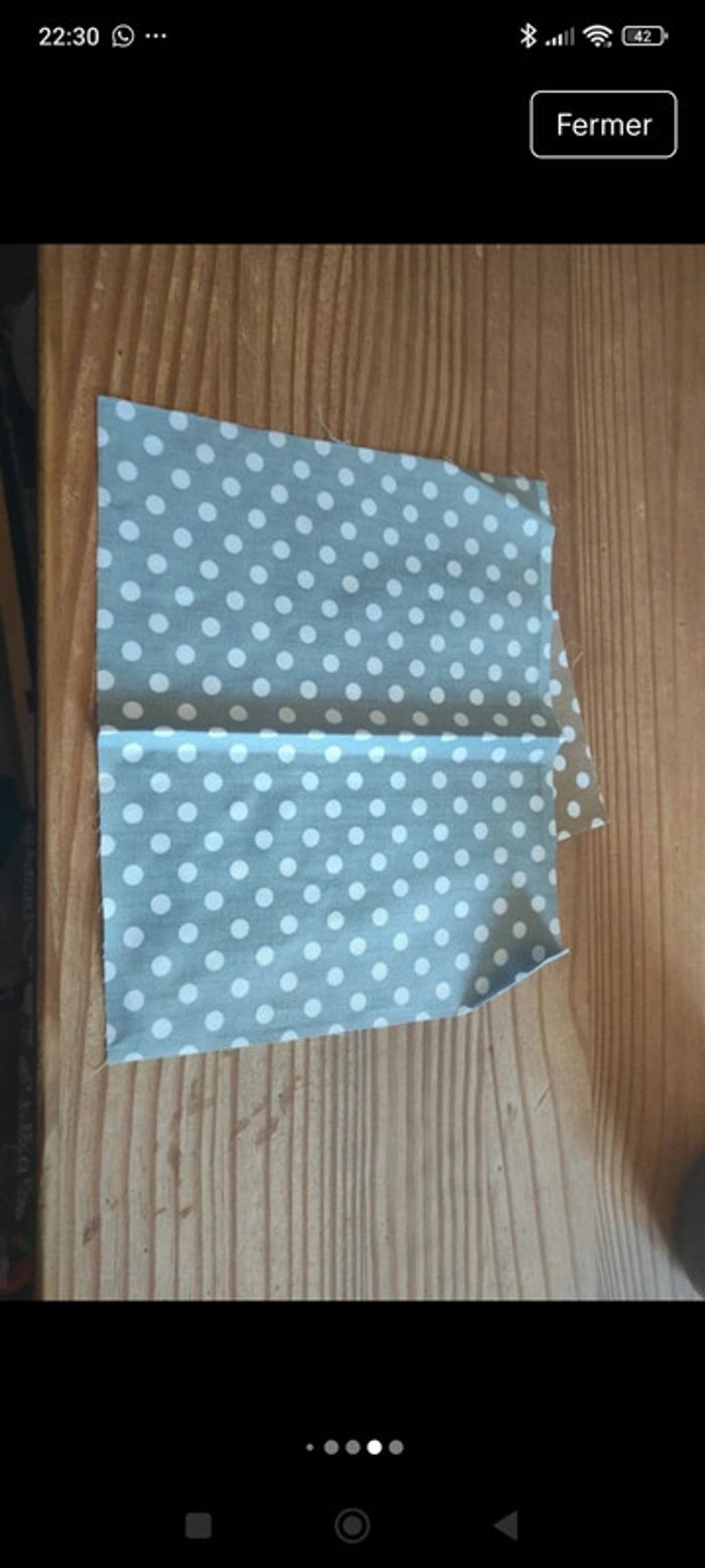 Lot tissu loisirs créatifs - photo numéro 5