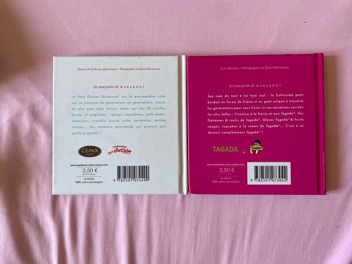 Lot livres recettes desserts - photo numéro 2