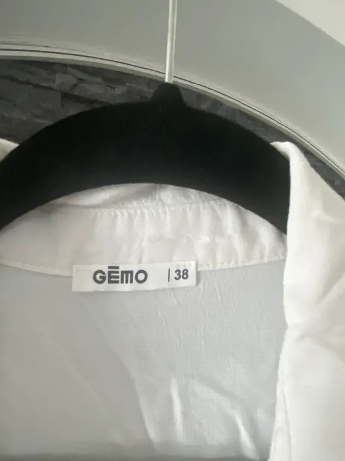 🤍 SublimeBlouse fluide blanche GEMO – Taille 38 🤍 TBE - photo numéro 5