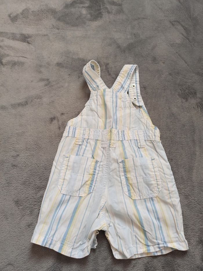 Salopette short 3 mois " baby club" - photo numéro 3