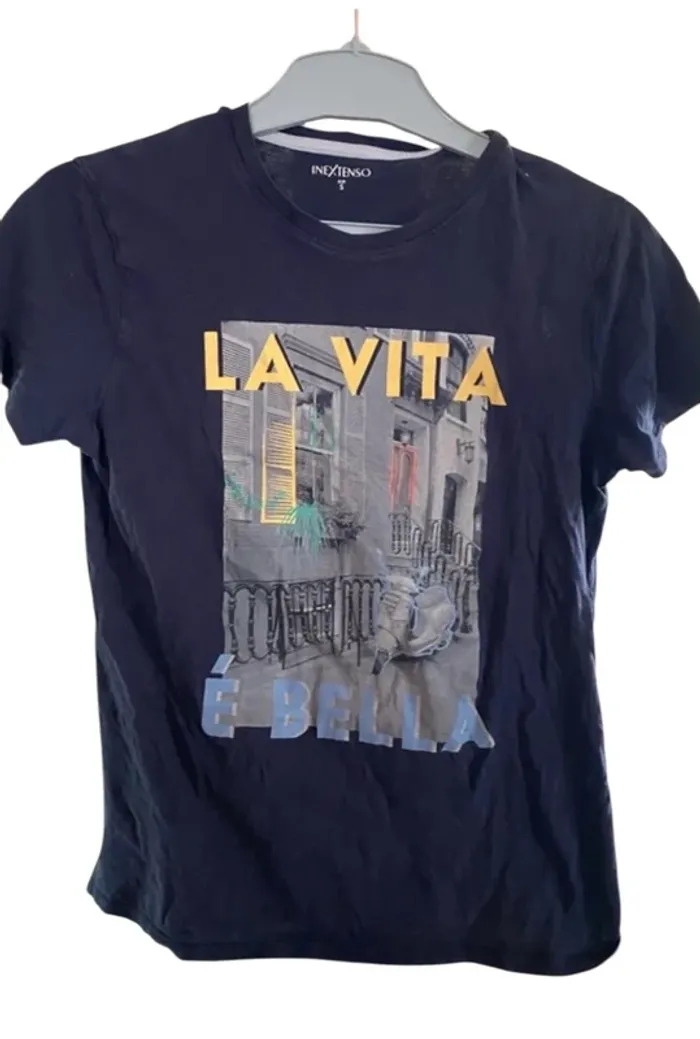 T-shirt homme In extenso taille  S – La Vita è Bella”