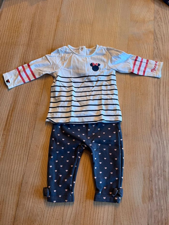 Ensemble bébé 6 mois Minnie Disney