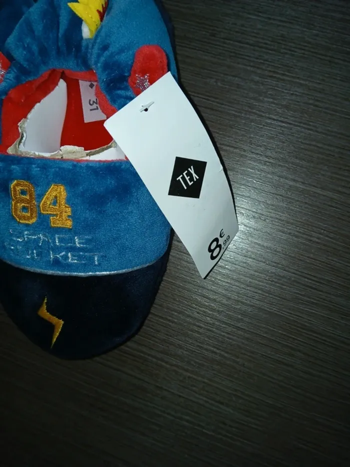Chaussons garçon fusée 31 - photo numéro 3