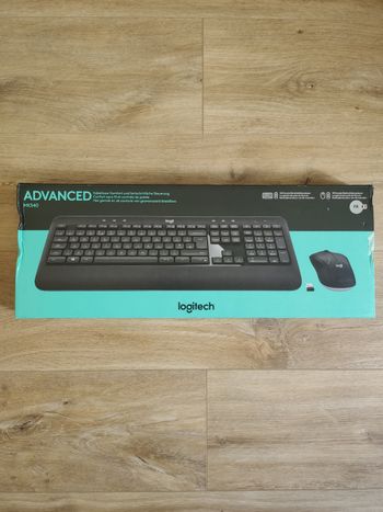Ensemble clavier et souris sans fil Logitech Advanced Mk540 neuf