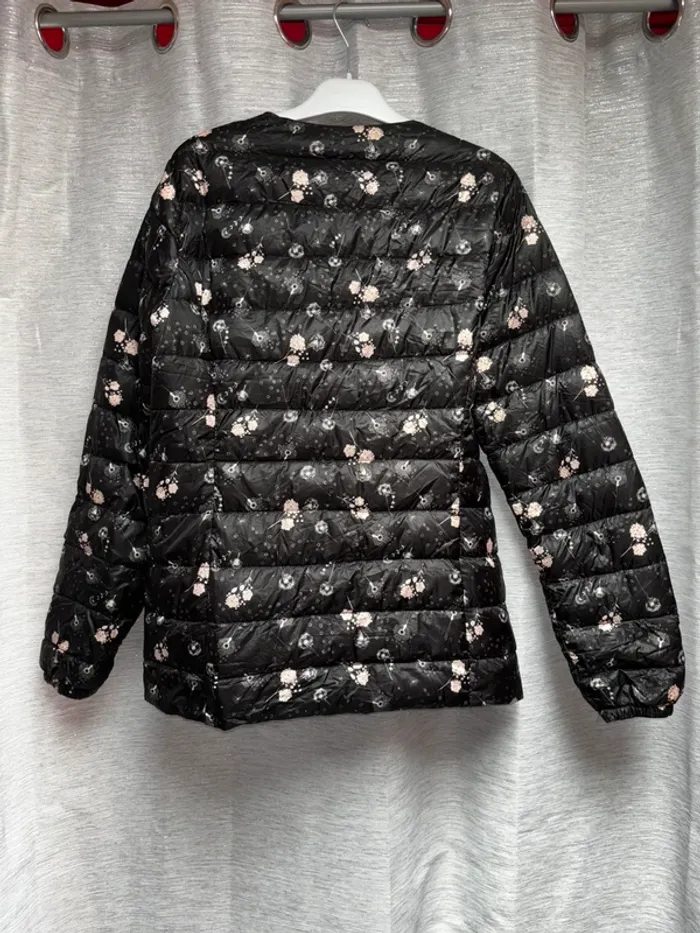 Doudoune fine ultra légère duvet, veste matelassé, manteau fin femme, doudoune matelassée - photo numéro 2