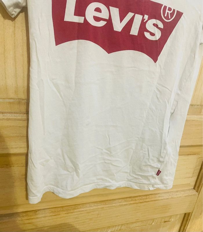 T-shirt Levi’s blanc logo rouge – Taille XXS - photo numéro 5