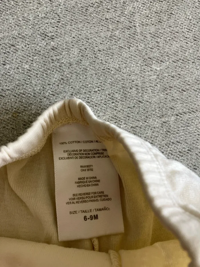 Legging crème – Taille 6-9 mois – Kiabi - photo numéro 4
