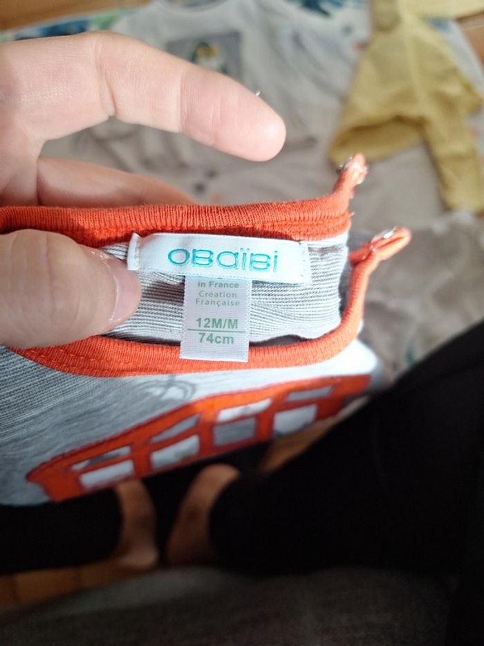 Lot de 5 Tee-shirt Obaïbi - photo numéro 8