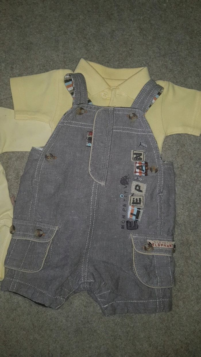 Ensemble mi saison été garçon 1mois - photo numéro 6
