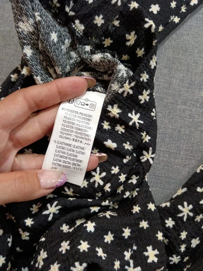 C54 pantalon imprimé kiabi XS - photo numéro 4
