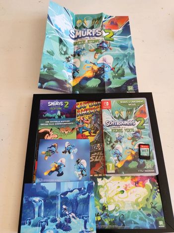 Les Schtroumpfs 2 le prisonnier de la pierre verte Nintendo switch bonus de lancement inclus